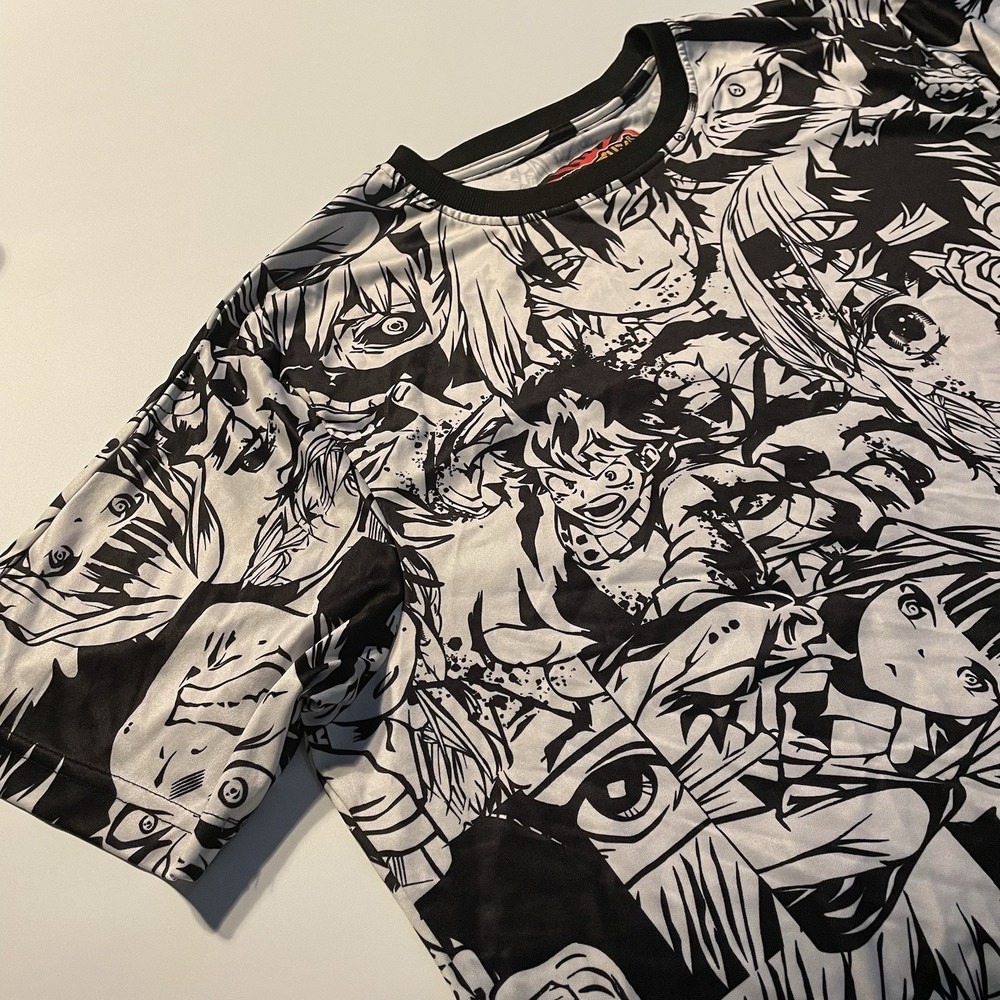 Anime Fresh Prints Of Toyo Anime Shirt Hero Academia Men's‎ X- Large